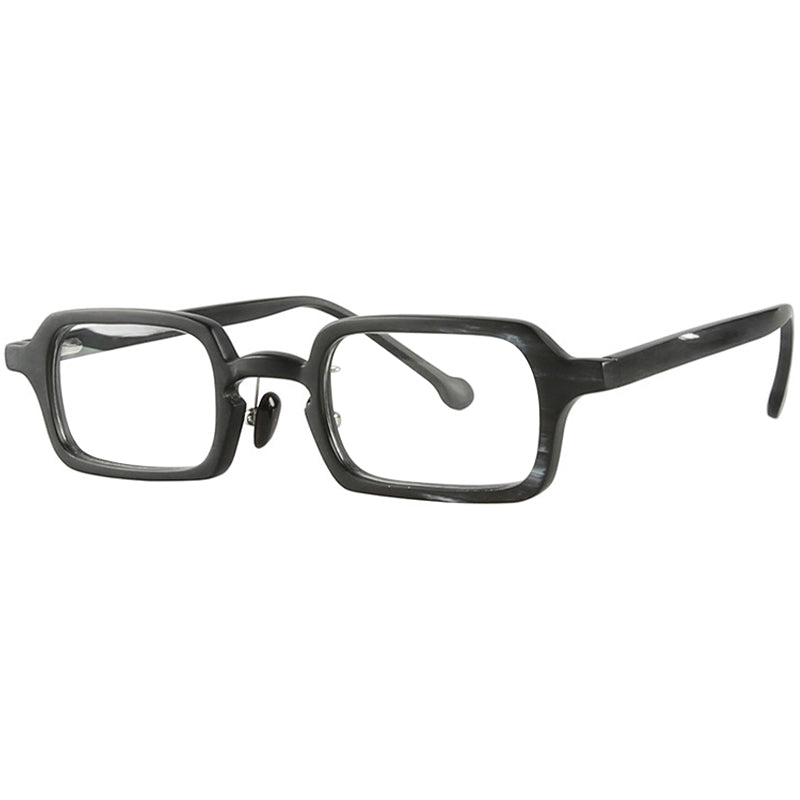 Buffalo Horn Rectangle Glasses NJ1103