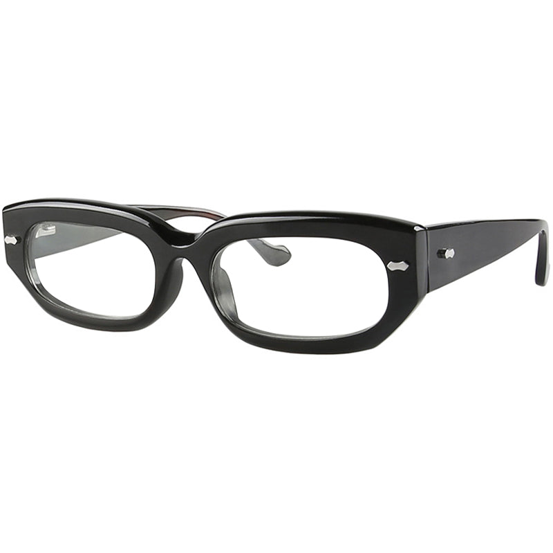 Buffalo Horn Rectangle Glasses NJ1055