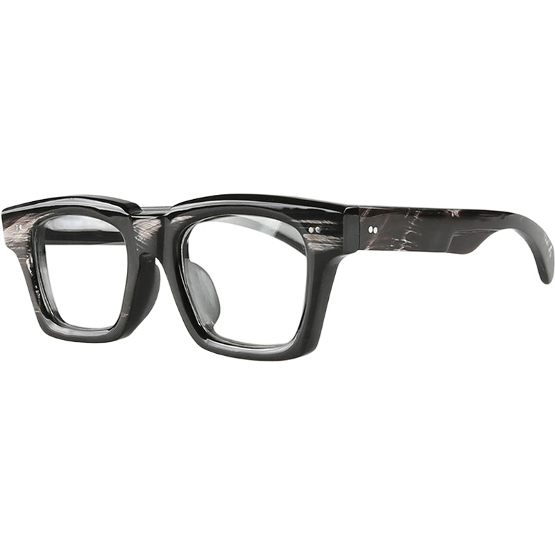 Buffalo Horn Square Glasses NJ1255