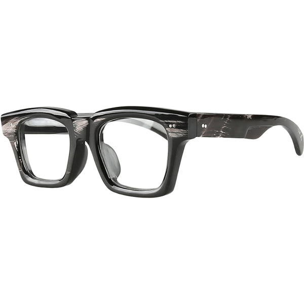 Buffalo Horn Square Glasses NJ1255