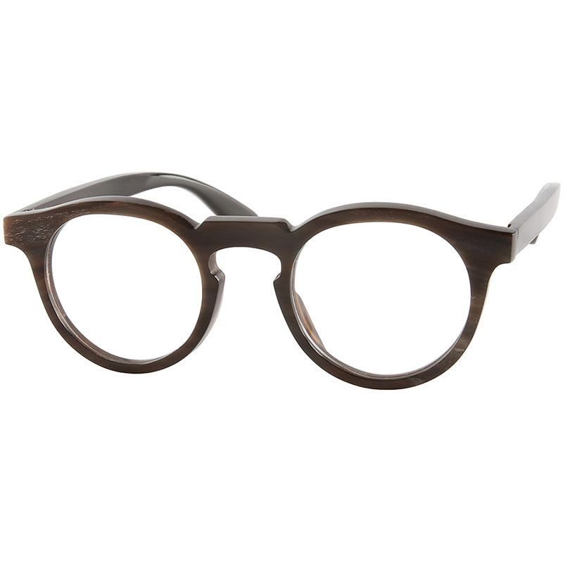 Buffalo Horn Round Glasses NJ1207