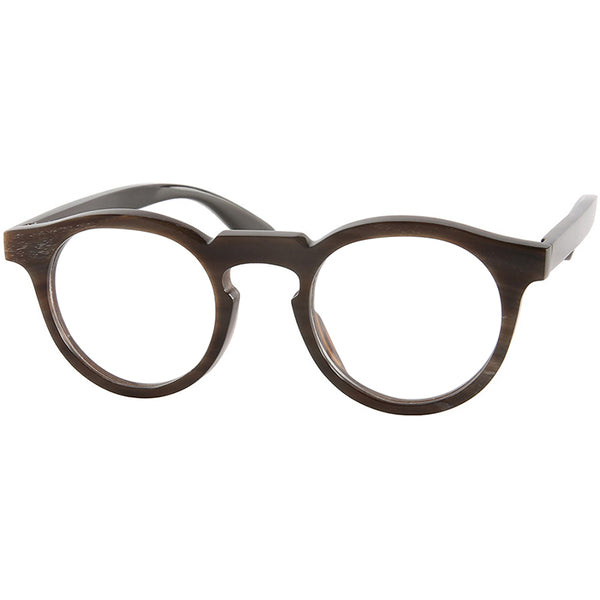 Buffalo Horn Round Glasses NJ1207