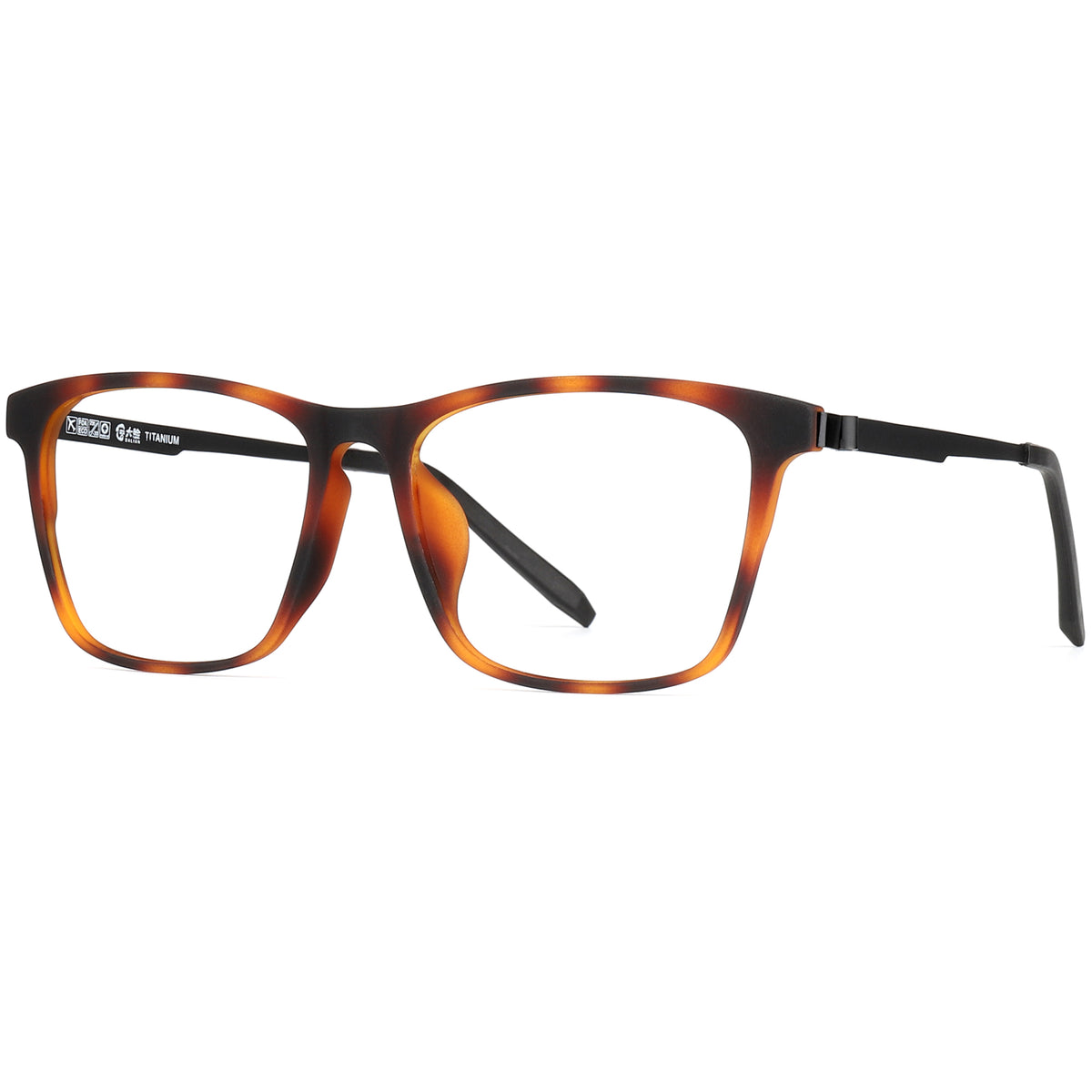 Square Glasses EF1119 - Wide Frames for Men with Larger Heads