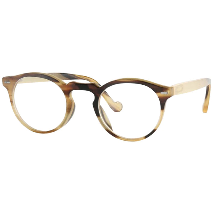Buffalo Horn Round Glasses NJ1016