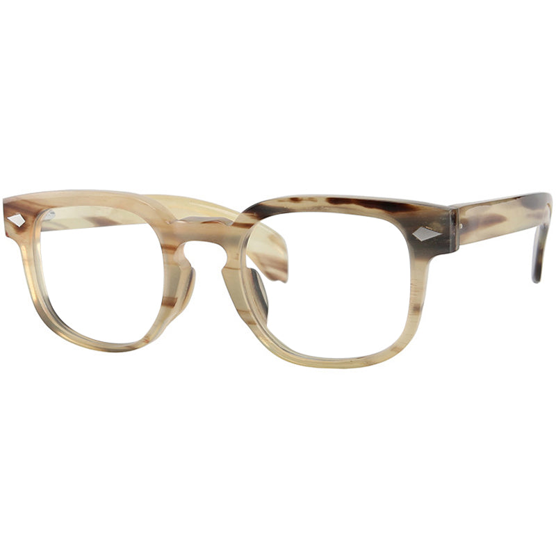 Buffalo Horn Square Glasses NJ1087