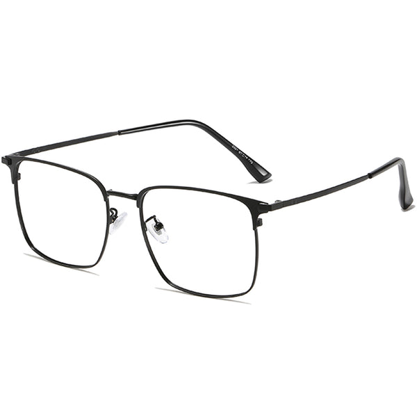 Square Glasses EF1034 - Wide Frames for Men with Larger Heads