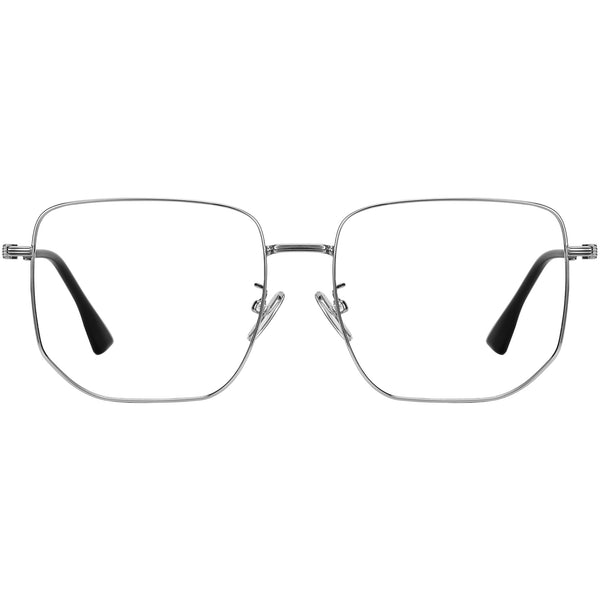 Square Glasses A2610 - Wide Frames for Men with Larger Heads