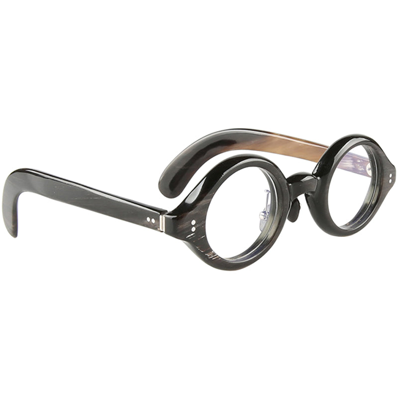 Buffalo Horn Round Glasses NJ1075
