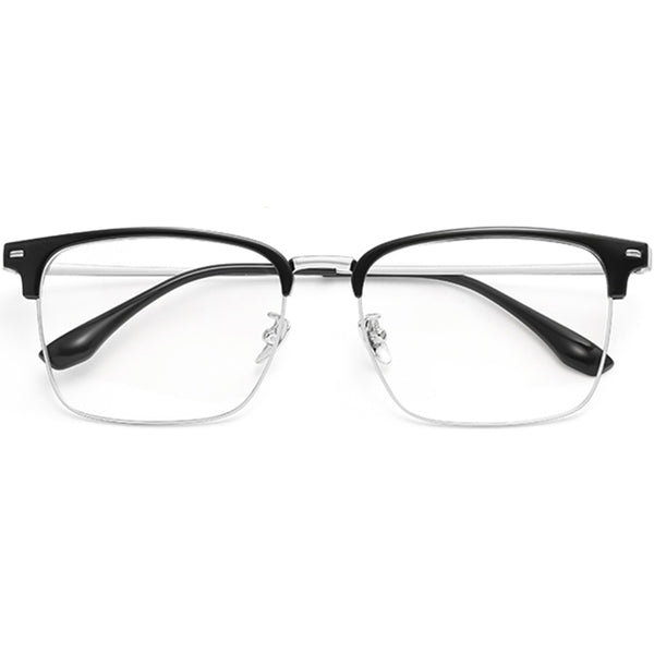 Browline Glasses EF1083 - Wide Frames For Men With Larger Heads