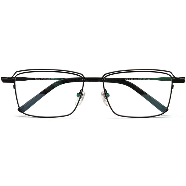 Rectangle Glasses MW1310 - Wide Frames for Men with Larger Heads