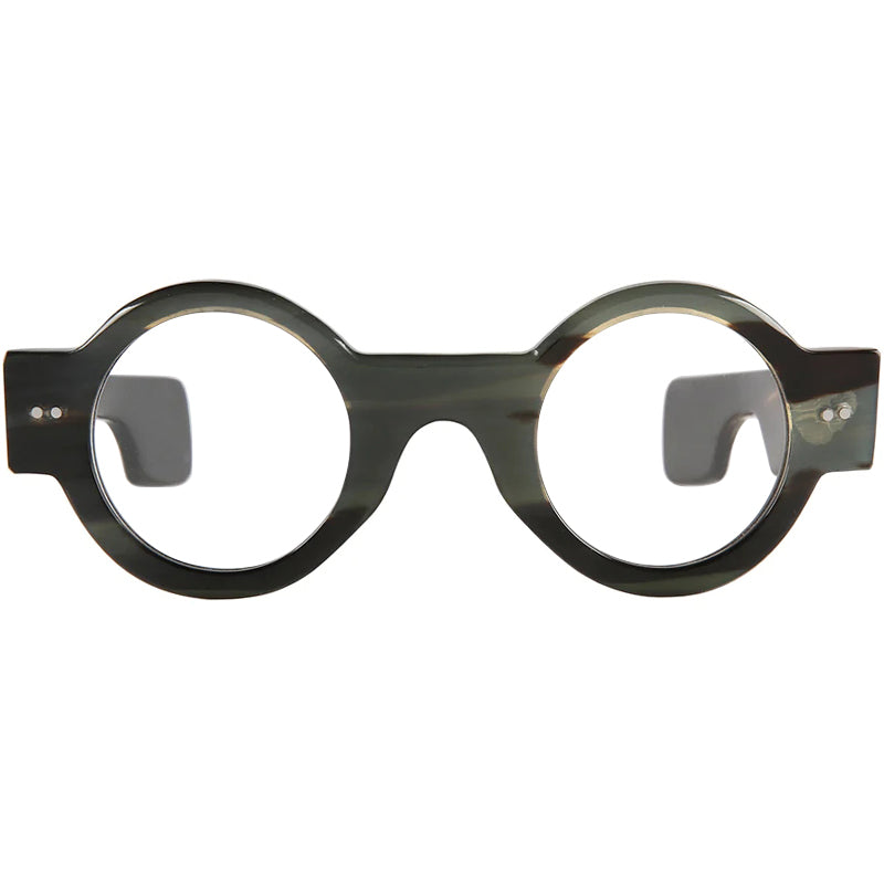 Buffalo Horn Round Glasses NJ1010
