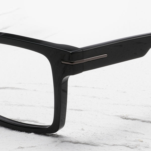 Rectangle Glasses A3930 - Wide Frames for Men with Larger Heads