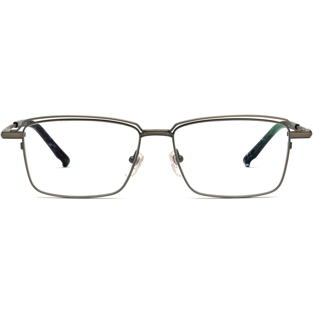 Rectangle Glasses MW1310 - Wide Frames for Men with Larger Heads
