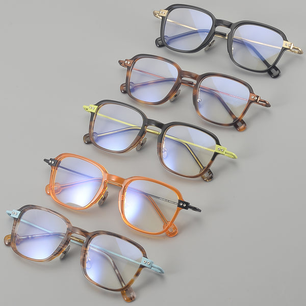 Square Glasses EF1125 - Wide Frames for Men with Larger Heads