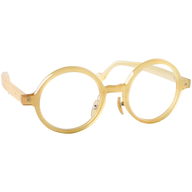 Buffalo Horn Round Glasses NJ1155