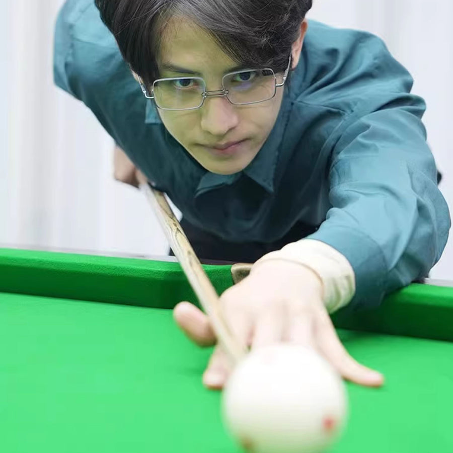 Square Billiards & Pool Glasses RV1052 – Reverse Half-Rim, Adjustable Tilt