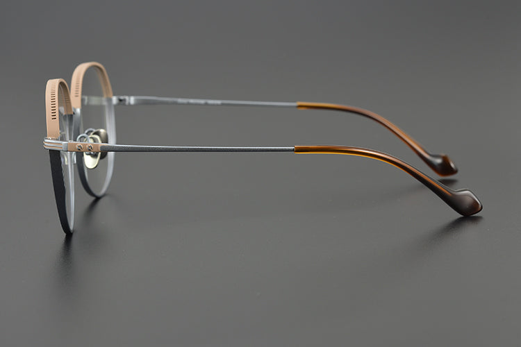 Geometric Glasses MW1262 - Wide Frames for Men with Larger Heads