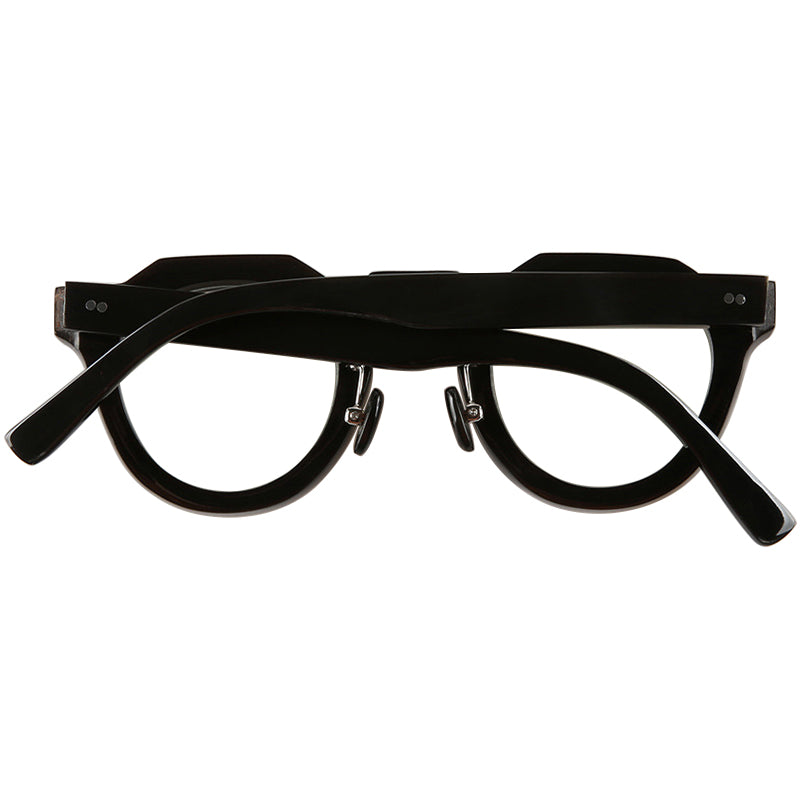 Buffalo Horn Round Glasses NJ1026