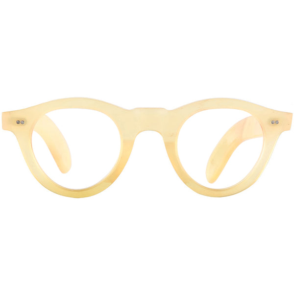 Buffalo Horn Round Glasses NJ1104