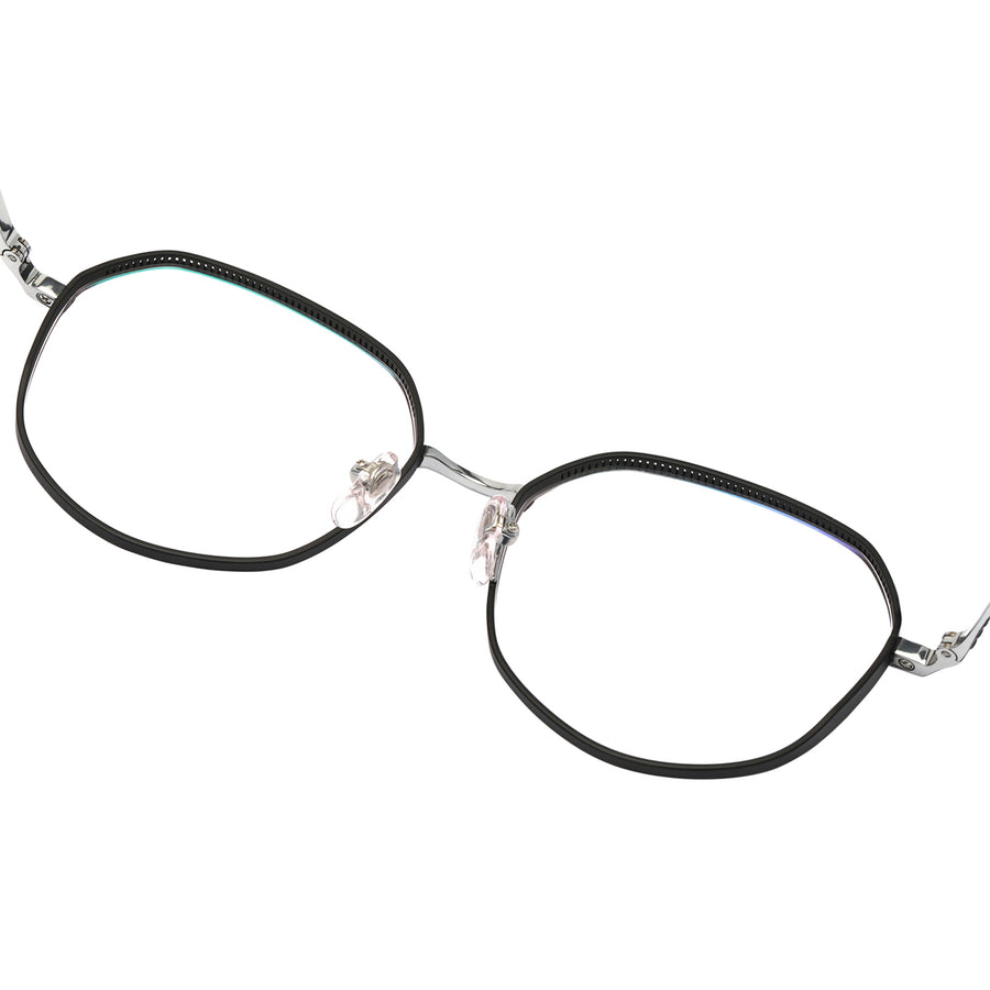 Geometric Glasses MW1262 - Wide Frames for Men with Larger Heads