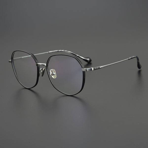 Geometric Glasses MW1262 - Wide Frames for Men with Larger Heads