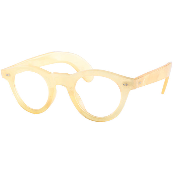 Buffalo Horn Round Glasses NJ1104
