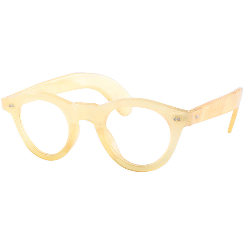 Buffalo Horn Round Glasses NJ1104