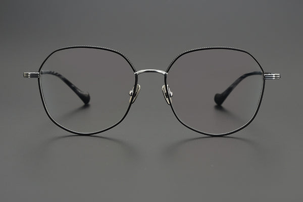 Geometric Glasses MW1262 - Wide Frames for Men with Larger Heads
