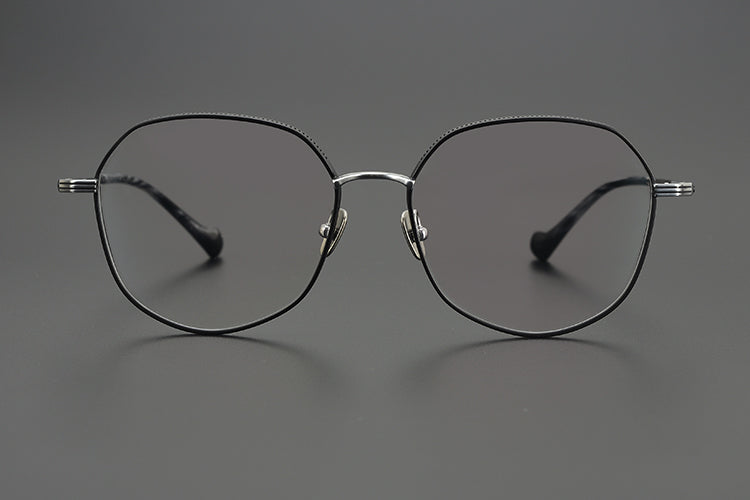 Geometric Glasses MW1262 - Wide Frames for Men with Larger Heads