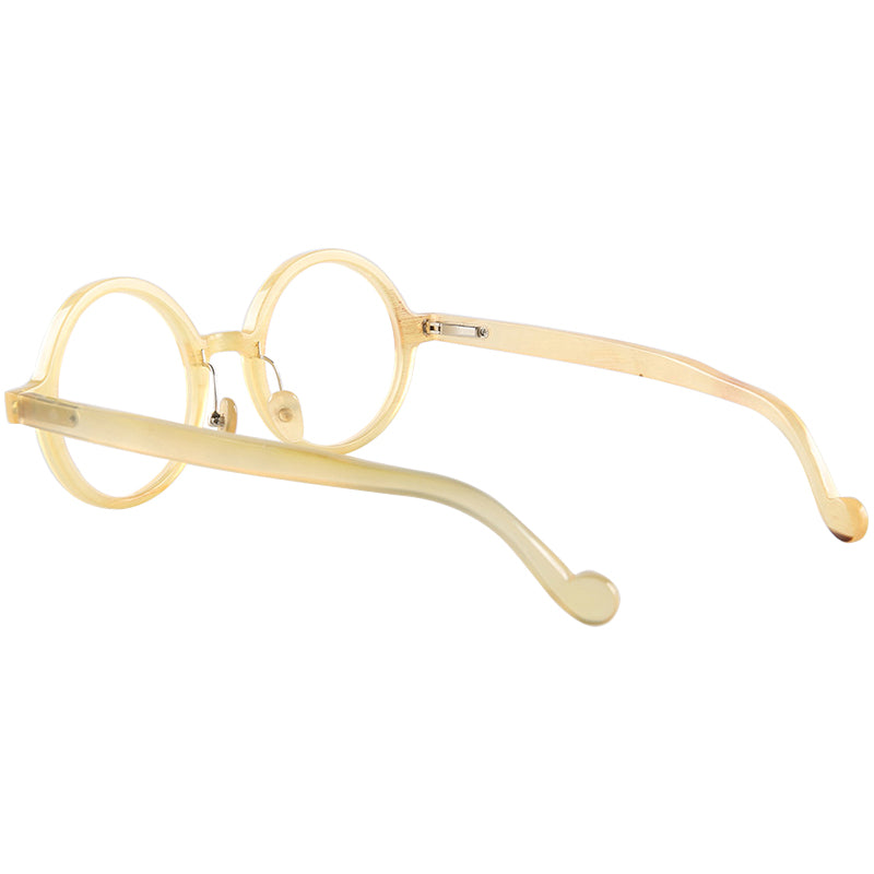 Buffalo Horn Round Glasses NJ1155