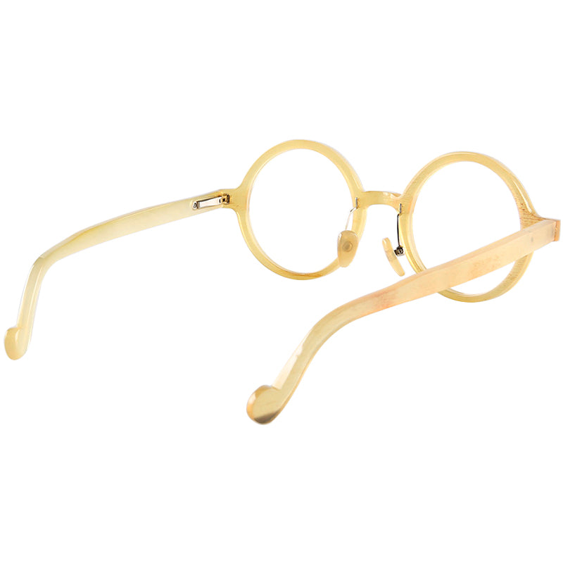 Buffalo Horn Round Glasses NJ1155