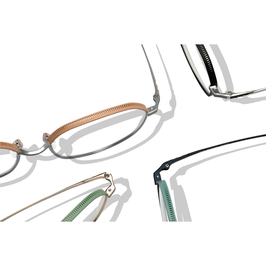 Geometric Glasses MW1262 - Wide Frames for Men with Larger Heads