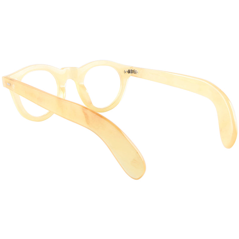 Buffalo Horn Round Glasses NJ1104