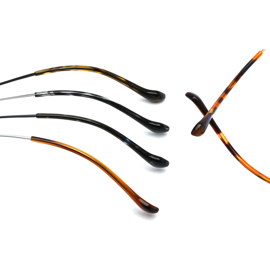 Geometric Glasses MW1262 - Wide Frames for Men with Larger Heads