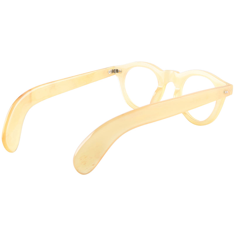 Buffalo Horn Round Glasses NJ1104