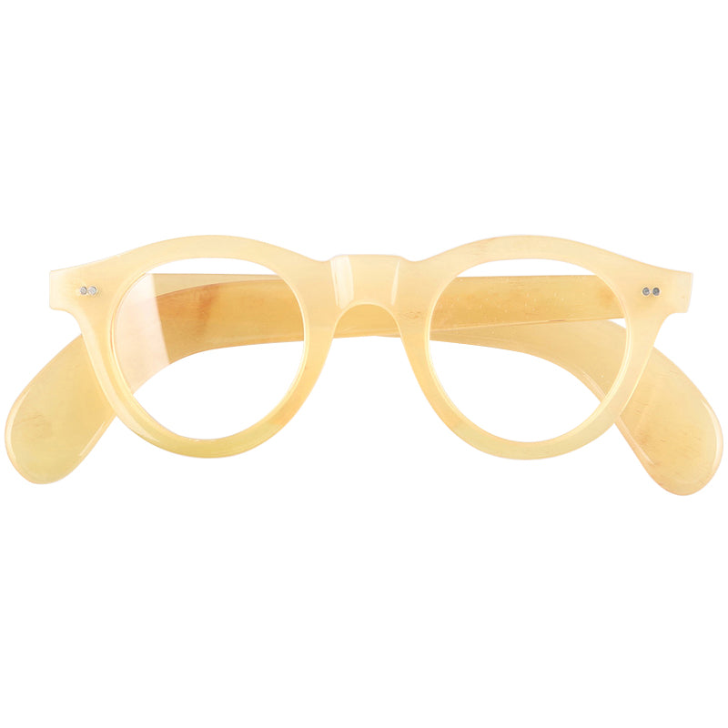 Buffalo Horn Round Glasses NJ1104