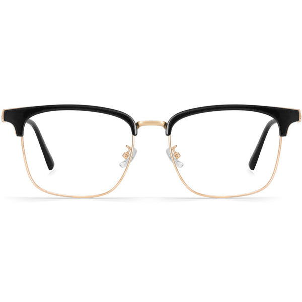 Browline Glasses EF1012 - Wide Frames for Men with Larger Heads