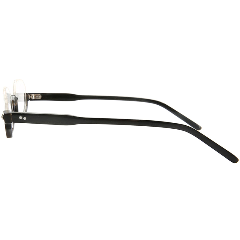 Buffalo Horn Geometric Glasses NJ1129