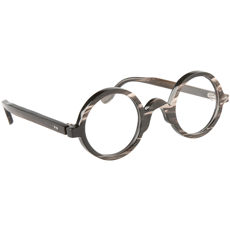 Buffalo Horn Round Glasses NJ1171