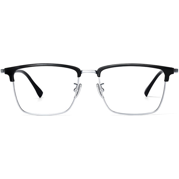 Browline Glasses EF1058 - Wide Frames For Men With Larger Heads