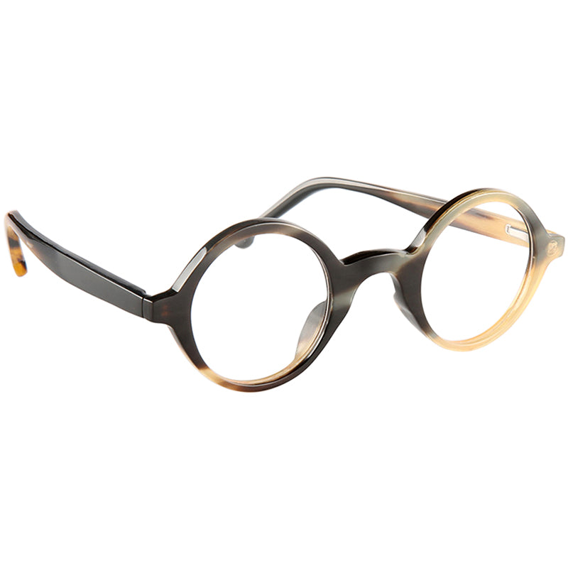 Buffalo Horn Round Glasses NJ1157