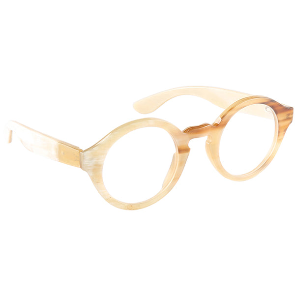 Buffalo Horn Round Glasses NJ1025