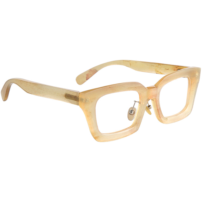 Buffalo Horn Square Glasses NJ1177
