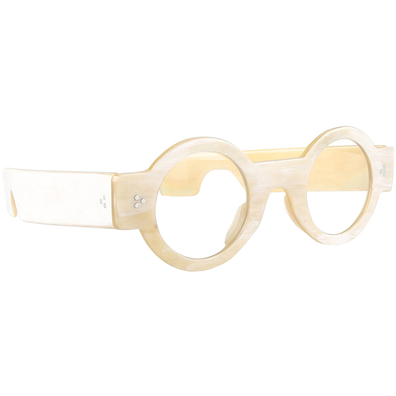 Buffalo Horn Round Glasses NJ1098