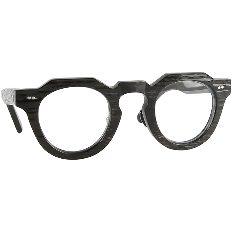 Buffalo Horn Round Glasses NJ1057