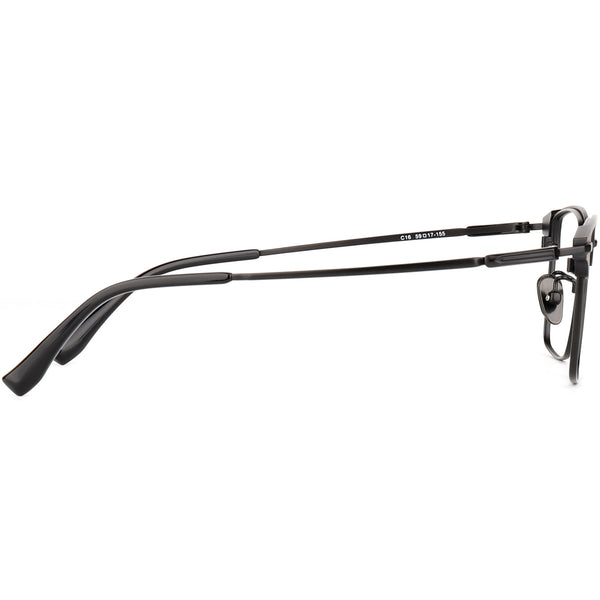 Square Glasses EF1114 - Wide Frames for Men with Larger Heads