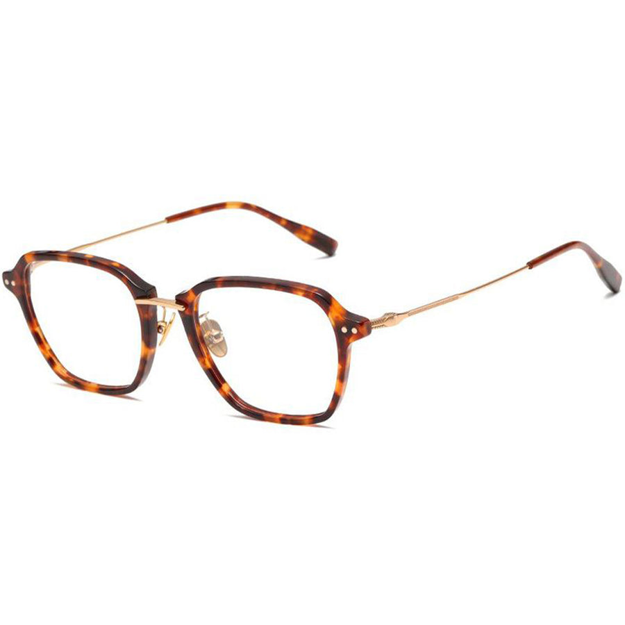 Square Glasses EF1139 - Wide Frames for Men with Larger Heads