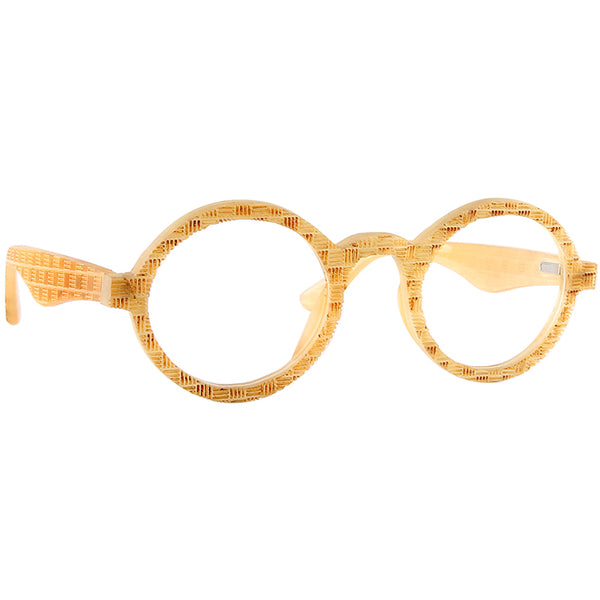 Buffalo Horn Round Glasses NJ1188