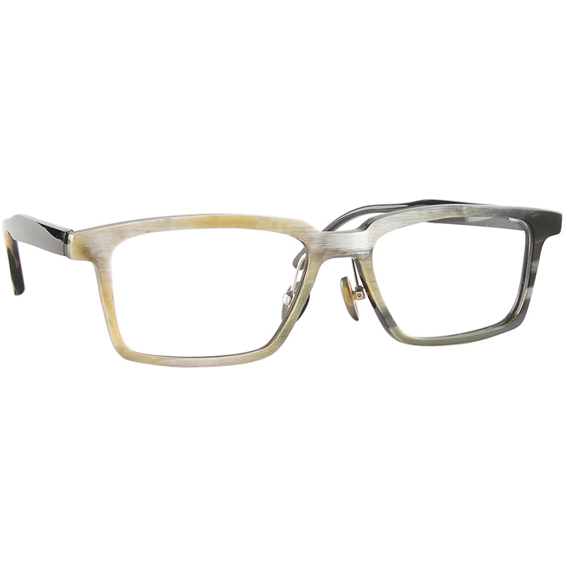 Buffalo Horn Rectangle Glasses NJ1183