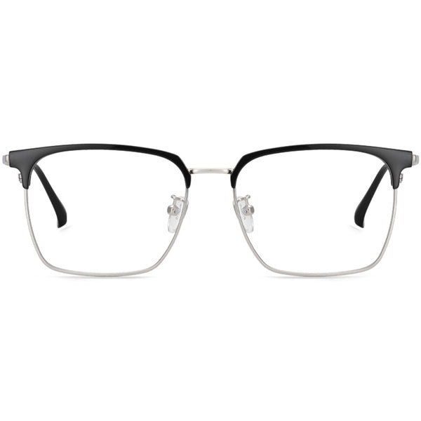 Browline Glasses EF1011 - Wide Frames for Men with Larger Heads